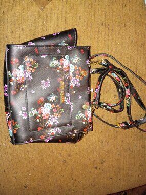 Steve Madden Blexi Floral Crossbody Bag featuring a colorful floral print